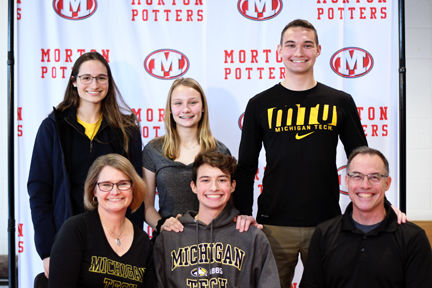 Lange signs letter of intent to Michigan Tech